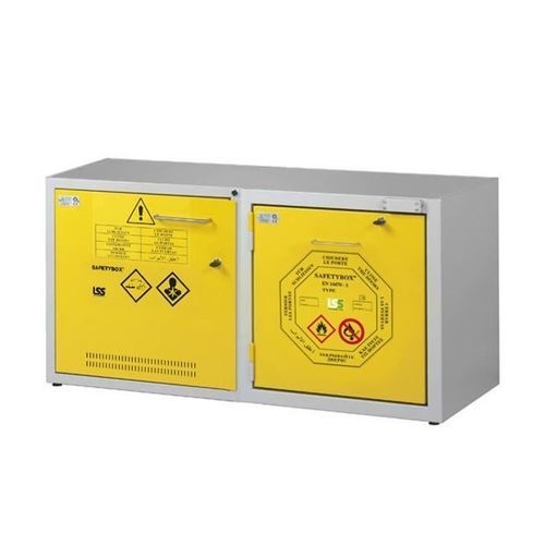 Шкаф для обеспечения безопасности - KEMFIRE® 1200/50 type A - Labor Security System - для кислот / для оснований / для огнеопасных продуктов