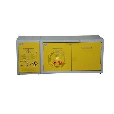 Шкаф для обеспечения безопасности - KEMFIRE® 1500/50 type E - Labor Security System - для кислот / для оснований / для огнеопасных продуктов
