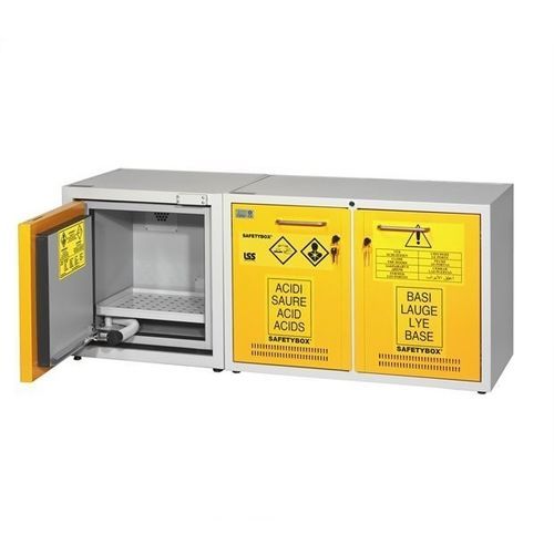 Шкаф для обеспечения безопасности - KEMFIRE® 1500/50 type C - Labor Security System - для химических продуктов / для кислот / для оснований