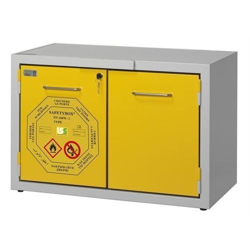 Шкаф для обеспечения безопасности - SAFETYBOX® AC 900/50 CM - Labor Security System - для огнеопасных продуктов / для лабораторий / под рабочей поверхностью