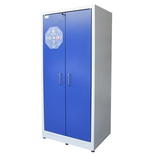 Шкаф для обеспечения безопасности - SAFETYBOX® AC 900 S - Labor Security System - для огнеопасных продуктов / для лабораторий / 2 дверцы