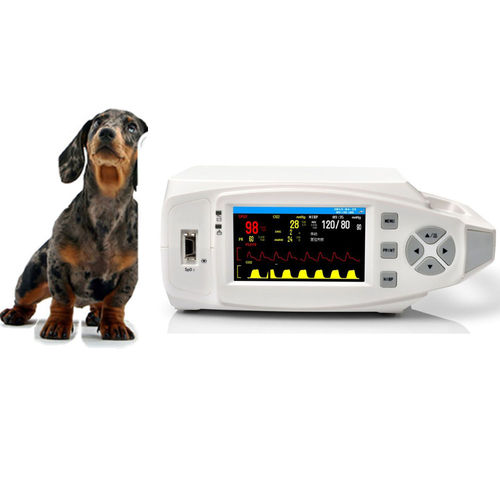 Переносной монитор пациента - PM-2A vet - Promed Technology - компактный / частоты сердечных сокращений / SpO2