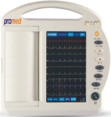 Электрокардиограф для спокойного состояния - ECG-T12 - Promed Technology - 12 каналов / цифровой / с принтером