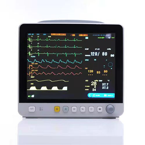 Переносной монитор пациента - PM-12 Plus - Promed Technology - на тележке / для ЭКГ / RESP