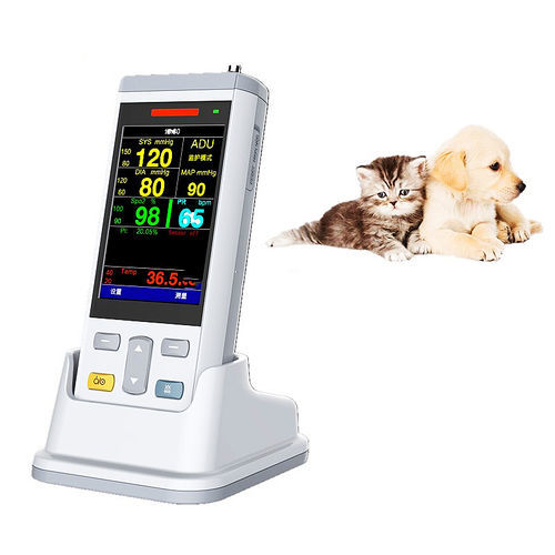 Настольный монитор контроля жизненных функций - PM-3 PLUS VET - Promed Technology - портативный / TEMP / NIBP