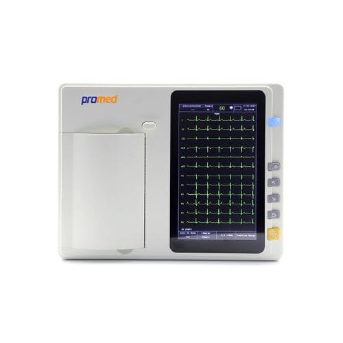 Электрокардиограф для спокойного состояния - ECG-103C PLUS - Promed Technology - 3 канала / цифровой / с принтером