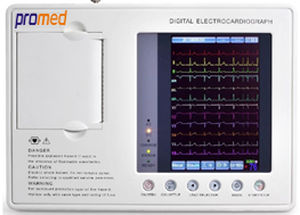 Электрокардиограф для спокойного состояния - ECG-103B - Promed Technology - 3 канала / цифровой / с принтером