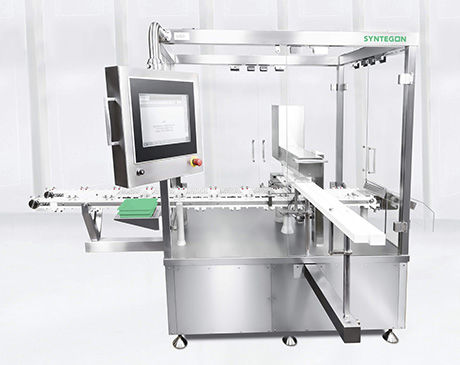 Этикетировочная машина для шприцев - RIL 30 series - Syntegon Technology GmbH - высокоскоростная / с прерывистым движением