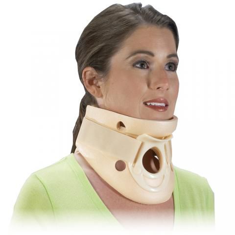 Жесткий шейный ортез - 10-18060 - Bilt-Rite Mastex Health - D (12 см) / с отверстием для трахеостомы / с защитой подбородка
