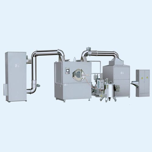 Система нанесения покрытия пленкой - BG Series - Jornen Machinery Co., Ltd - для таблеток / непрерывного действия / для бочек