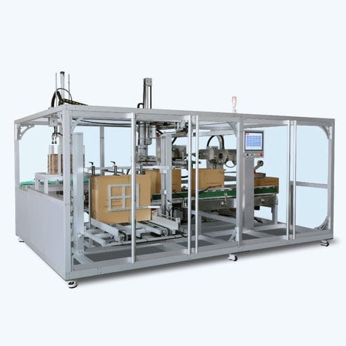 Автоматическая система упаковки - Jornen Machinery Co., Ltd - напольная / под блистером / для ящиков