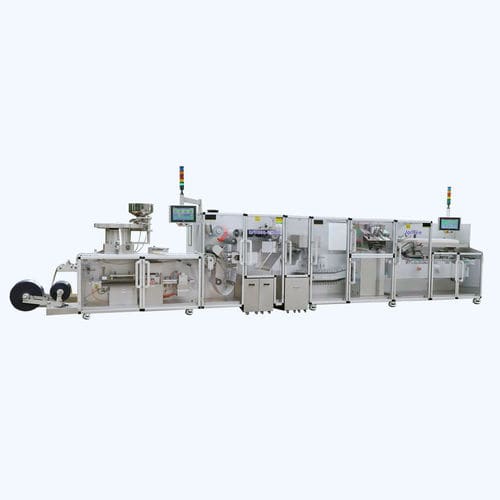Система упаковки с упаковкой в картонные коробки - BPL400R - Jornen Machinery Co., Ltd - автоматическая / непрерывного действия / с сервоприводом