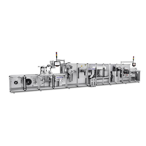 Система упаковки с упаковкой в картонные коробки - BPL500R - Jornen Machinery Co., Ltd - автоматическая / непрерывного действия / с сервоприводом