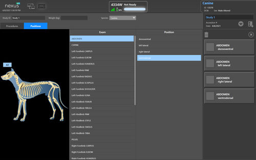Программное обеспечение для медицинских снимков - Nexus® VET - VAREX Imaging - ветеринарное / для диагностики / для приобретения