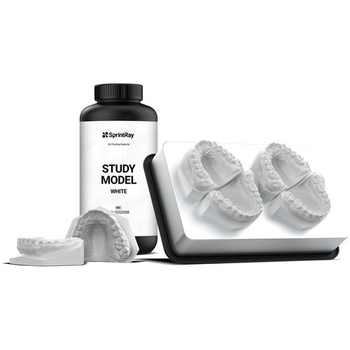 Стоматологический материал из полимера - Study Model - SprintRay - ортодонтический / для 3D-печати / для моделирования