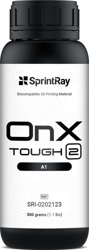 Стоматологический материал из полимера - OnX Tough 2 - A1  - SprintRay - для 3D-печати