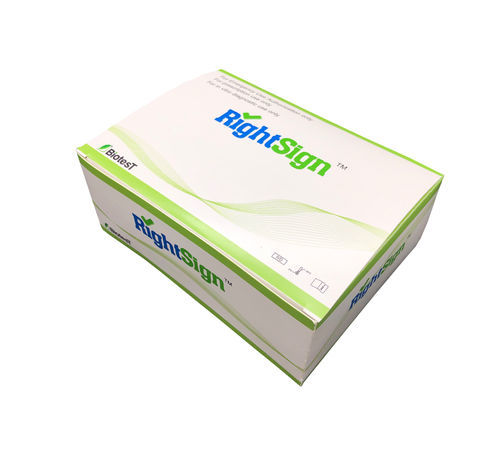 Экспресс-тест COVID-19 - RightSignTM - Hangzhou Biotest Biotech Co. Ltd. - на сыворотку крови / IgG / иммуноглобулин M