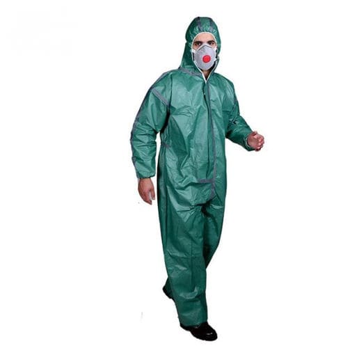 Защитный комбинезон унисекс - WLO3001GN - Hubei Wanli Protective Products - XXL / L / S