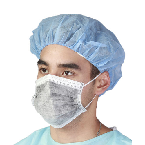 Xирургическая маска EN14683 - WLM2001C - Hubei Wanli Protective Products - из полипропилена / с активным угольным фильтром / для взрослых