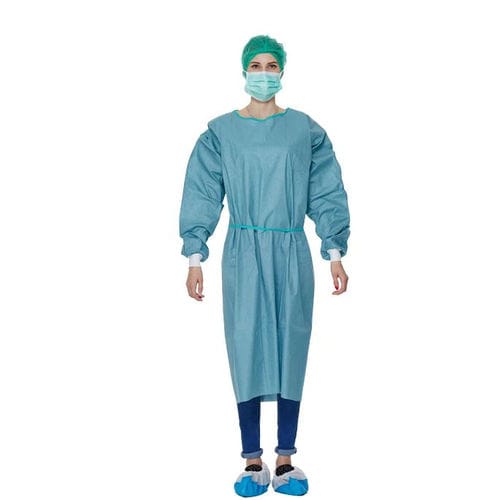 Хирургический халат унисекс - WLG1003 - Hubei Wanli Protective Products - из полипропилена / из полиэтилена / для одноразового применения