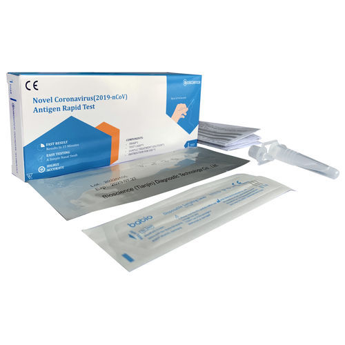 Экспресс-тест COVID-19 - Bioscience (Tianjin) Diagnostic Technology Co.,Ltd - на антигены / SARS-COV-2 / назофарингеальный