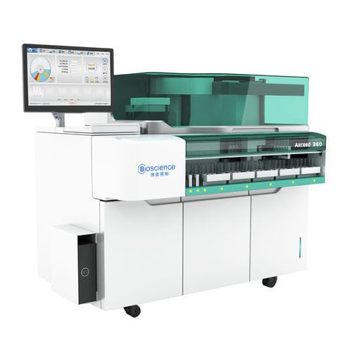 Автоматический иммуноанализатор - Axceed 360 - Bioscience (Tianjin) Diagnostic Technology Co.,Ltd - для клинической диагностики / хемолюминесцентный / закрытый