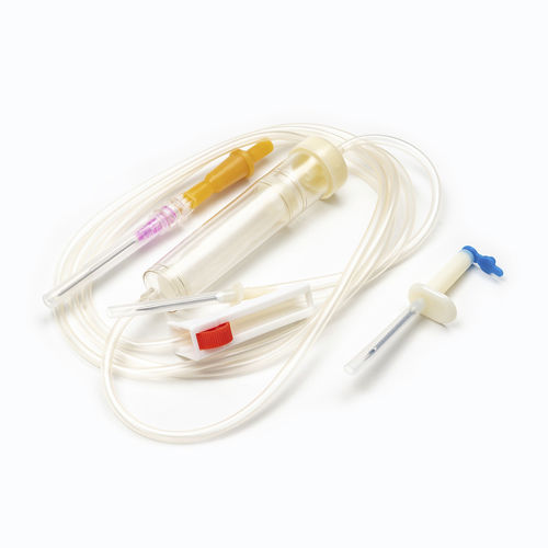 Комплект для переливания крови - Shandong Wuzhou Medical Equipment - поливинилхлорид / с капельной камерой / с краном