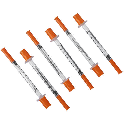 Инсулиновый шприц - Shandong Wuzhou Medical Equipment - 0,3 мл / из полипропилена / из каучука