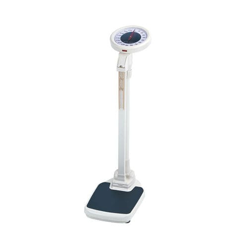 Механическое весы для взвешивания людей - JSA-180 - Zhongshan Jinli Electronic Weighing Equipment Co., Ltd - колонного типа / со шкалой / с ростомером
