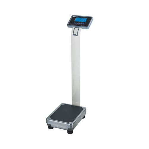 Электронное весы для взвешивания людей - TCS-200LMA-2 - Zhongshan Jinli Electronic Weighing Equipment Co., Ltd - колонного типа / с дисплеем LCD / с ростомером