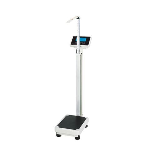 Электронное весы для взвешивания людей - TCS-200LP1 - Zhongshan Jinli Electronic Weighing Equipment Co., Ltd - колонного типа / автоматическое / с ростомером