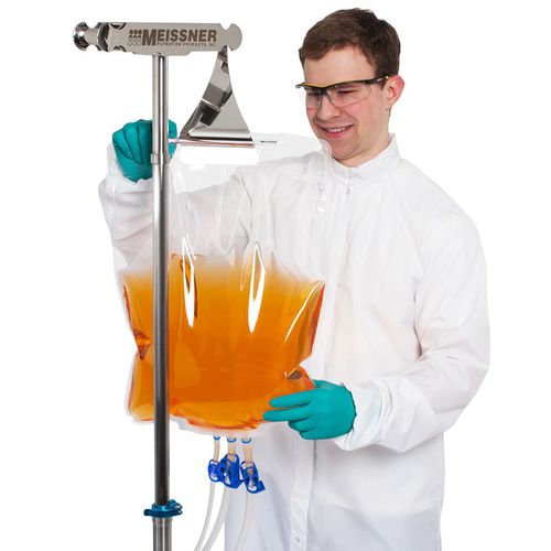 Емкость под пробы из полиэтилена - TepoFlex® - Meissner Filtration Products - одноразового применения