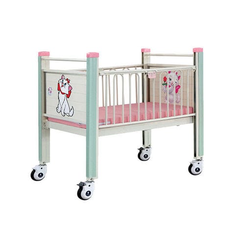 Кровать для больниц - YA-PM0-1 - Zhangjiagang Medi Medical Equipment - ручная / педиатрическая / с фиксированной высотой
