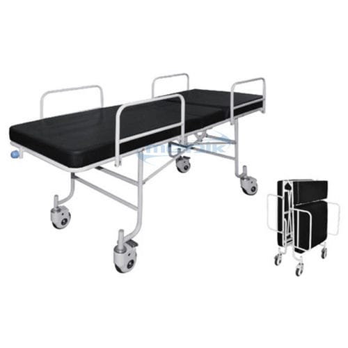 Тележка-каталка перекладчик пациента - YA-PS11 - Zhangjiagang Medi Medical Equipment - ручная / складная / с регулируемой спинкой