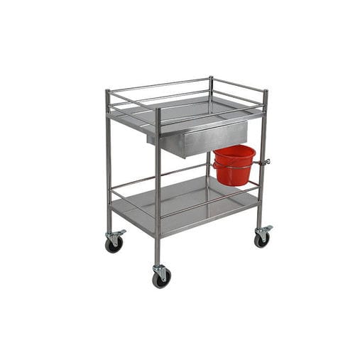 Медицинская тележка - MK-S07 - Zhangjiagang Medi Medical Equipment - для инструментов / для загрузки / из нержавеющей стали