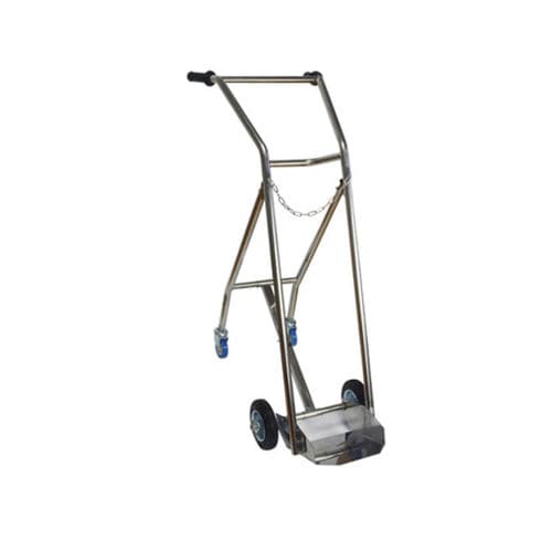 Медицинская тележка - MK-S35 - Zhangjiagang Medi Medical Equipment - для инструментов / для баллона с кислородом / транспортная