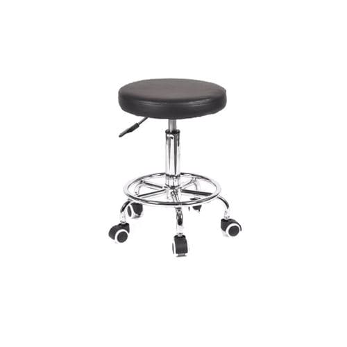 Табурет для учреждений здравоохранения - YA-S01 - Zhangjiagang Medi Medical Equipment - с регулируемой высотой / с опорой для ступней / на роликах