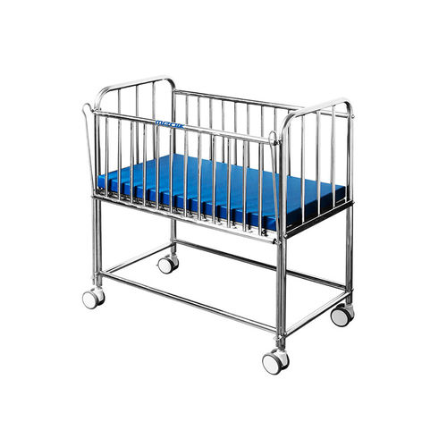 Кровать для больниц - MK-B04 - Zhangjiagang Medi Medical Equipment - ручная / педиатрическая / с фиксированной высотой