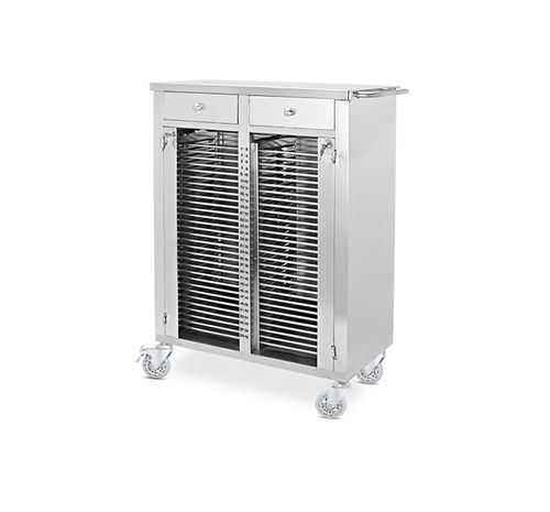 Медицинская тележка - MK-S11 - Zhangjiagang Medi Medical Equipment - для медицинских дел / для медицинского ухода / из нержавеющей стали