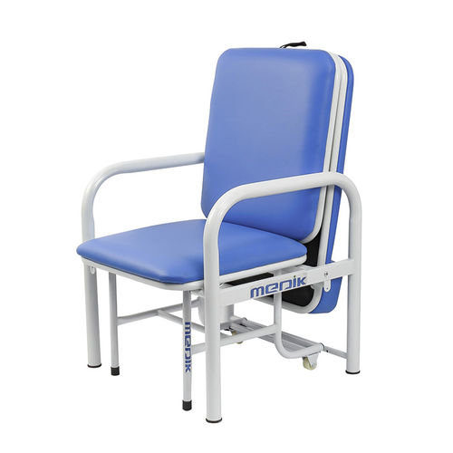 Ручное кресло для забора крови - MK-A06 - Zhangjiagang Medi Medical Equipment - 3 секции / на роликах / с фиксированной высотой
