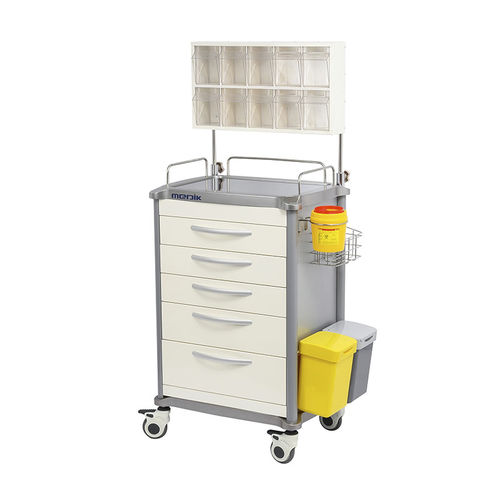 Медицинская тележка - MK-C06 - Zhangjiagang Medi Medical Equipment - для анестезии / для операционного зала / для лекарств