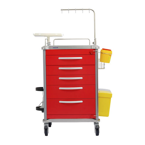 Медицинская тележка - MK-C01 - Zhangjiagang Medi Medical Equipment - для медикамента / для медицинского ухода / из алюминия