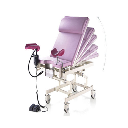 Гинекологический диагностический стол - YA-EC-U05 - Zhangjiagang Medi Medical Equipment - электрический / с регулируемой высотой / с педальным эргометром