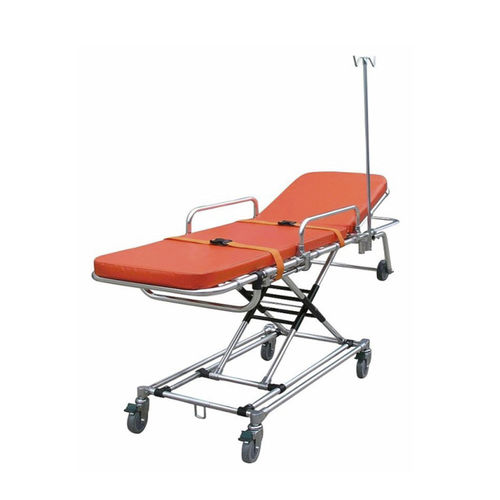 Тележка-каталка для машин скорой помощи - YA-AS04 - Zhangjiagang Medi Medical Equipment - ручная / складная / с регулируемой высотой