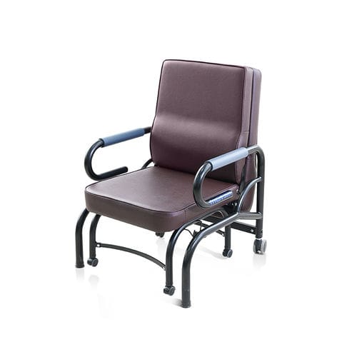 Кресло для больничной палаты - MK-A02 - Zhangjiagang Medi Medical Equipment - для посетителей / раздвижное / кровать