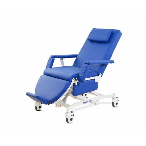 Электрическое кресло для гемодиализа - YA-DS-D06 - Zhangjiagang Medi Medical Equipment - 4 секции / на роликах / с регулируемой высотой