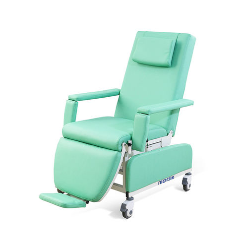 Ручное кресло для медицинского обслуживания - YA-DS-M03 - Zhangjiagang Medi Medical Equipment - 3 секции / на роликах / эргономичное