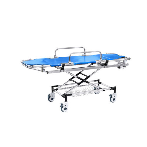 Тележка-каталка для неотложной помощи - YA-AS07 - Zhangjiagang Medi Medical Equipment - для машин скорой помощи / спасательная / ручная