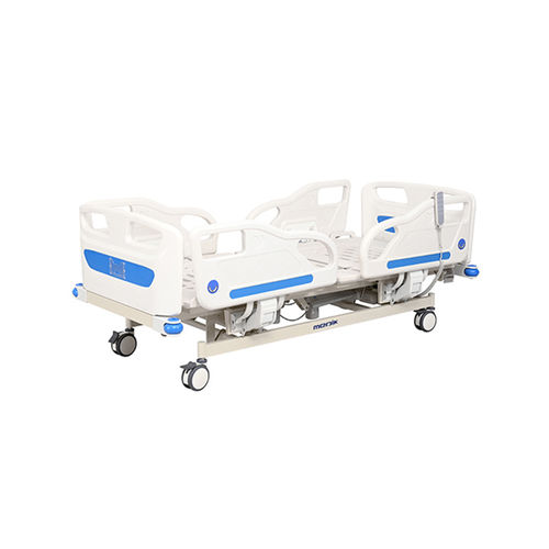 Медицинская кровать - YA-D5-5 - Zhangjiagang Medi Medical Equipment - электрическая / с регулируемой высотой / с системой блокировки колес