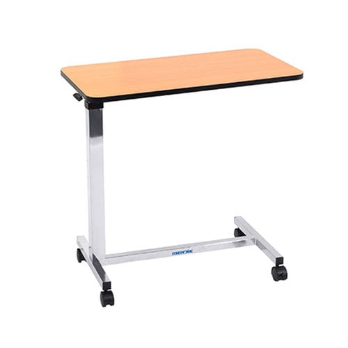 Прикроватный столик с регулируемой высотой - YA-T05  - Zhangjiagang Medi Medical Equipment - на роликах